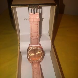 Pink and Rose Gold Ladies Watch